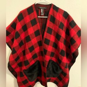 Plaid Checkered Wrap Blanket